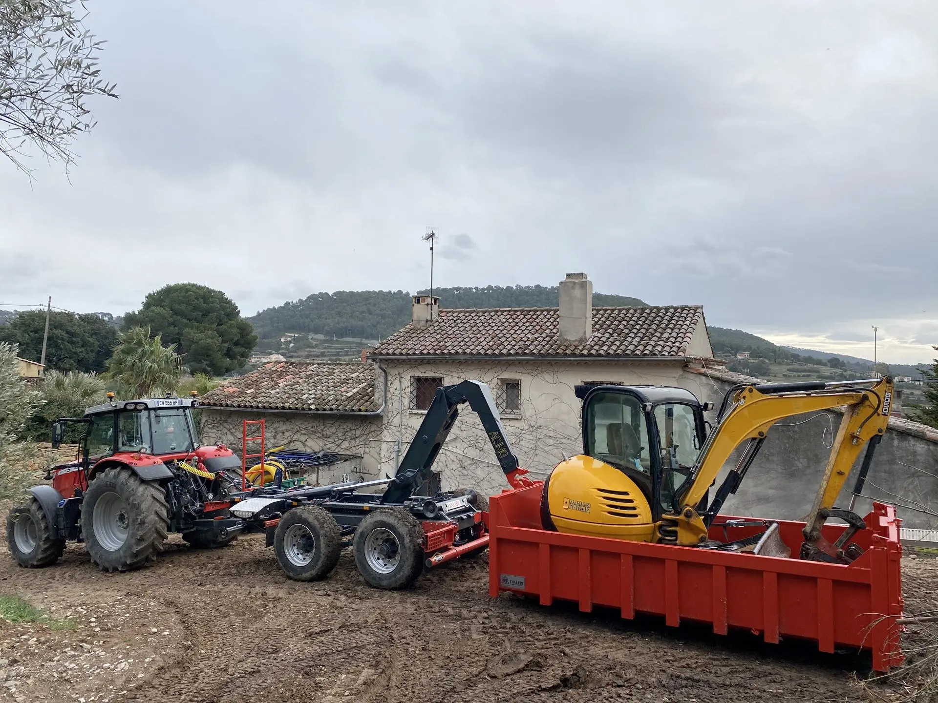 Porte-caisson AgriCaisson AC140 Devès