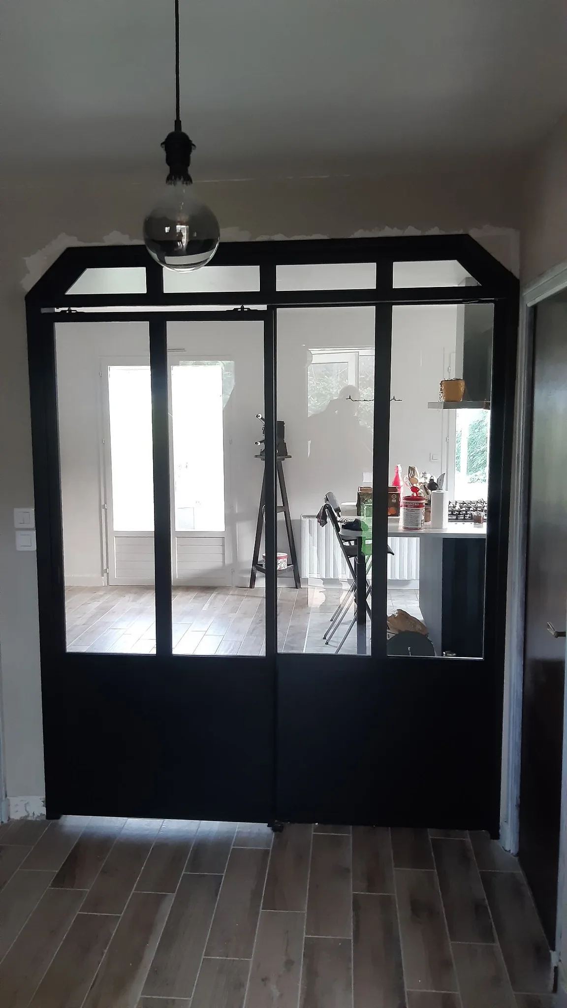 Porte coulissante et parois vitrées sur mesure